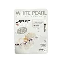Тканевая маска Dabo отбеливающая White Pearl 23г 