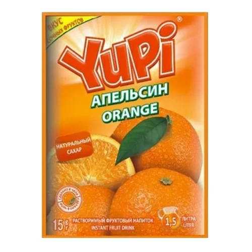 Растворимый напиток Yupi Апельсин в магазине milli.com.ru