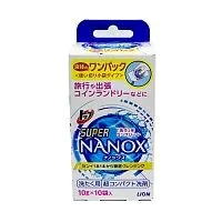 Гель для стирки Lion TOP Nanox 10 пакетиков 