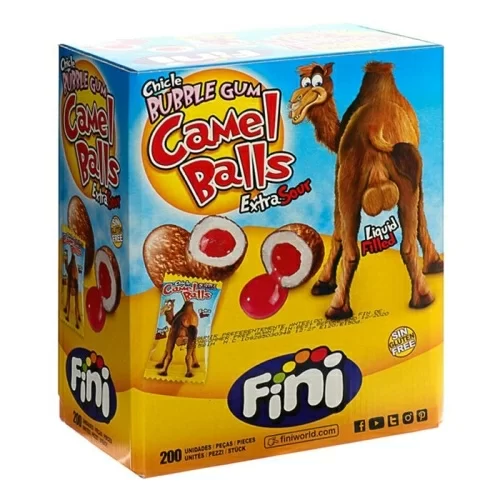 Жевательная резинка Fini Camel Balls 5г в магазине milli.com.ru