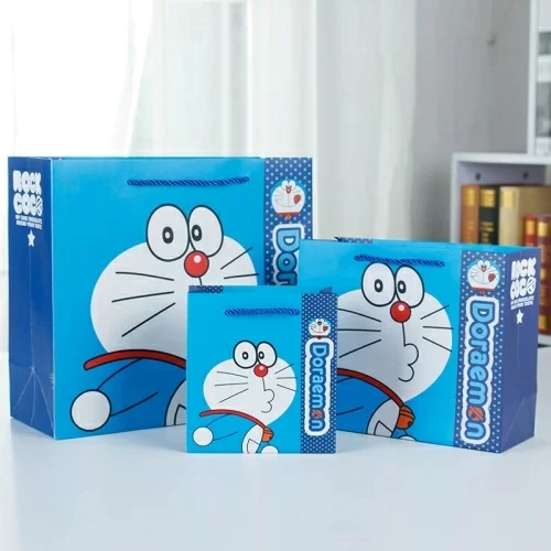 Пакет подарочный Milli Doraemon 14*15 в магазине milli.com.ru