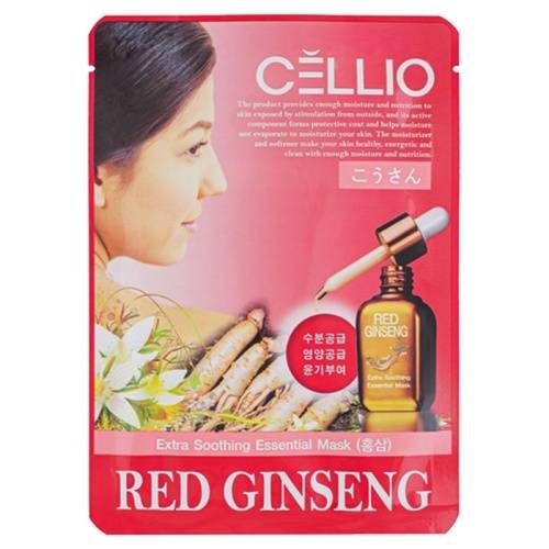 Маска для лица Cellio Red Ginseng в магазине milli.com.ru