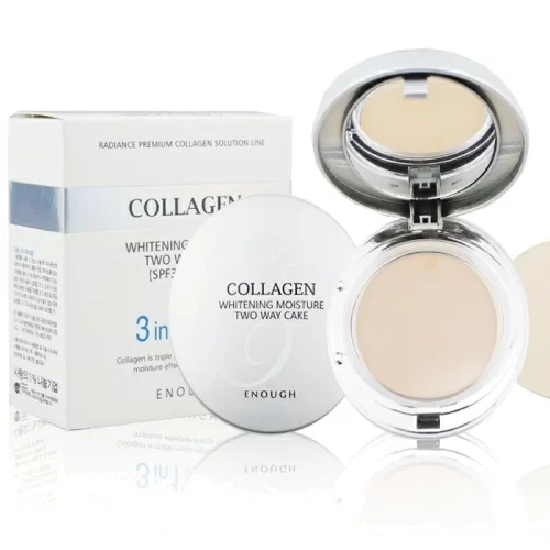 Коллагеновая пудра для лица Enough Collagen 3in1 Whitening Moisture №13 13g+с/б в магазине milli.com.ru