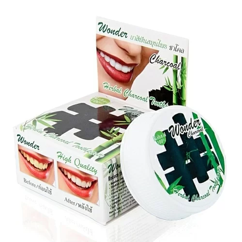 Зубная паста Wonder Charcoal 25г в магазине milli.com.ru