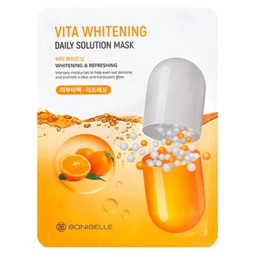 Тканевая маска для лица Bonibelle Vita Whitening в магазине milli.com.ru