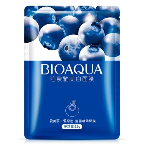 Маска для лица Bioaqua Blueberry BQY3529 в магазине milli.com.ru