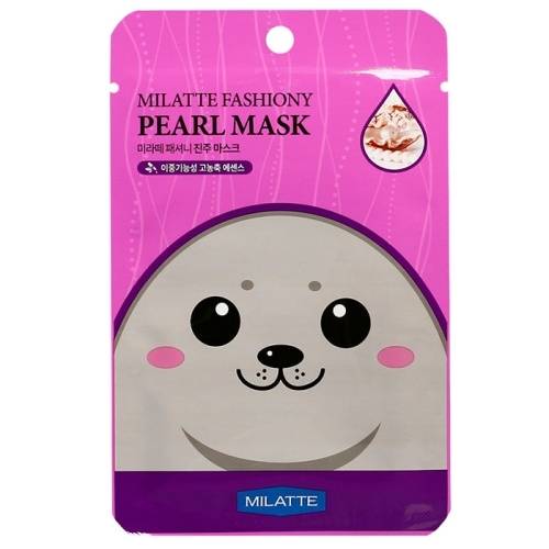 Маска для лица Milatte Fashiony Mask Pearl в магазине milli.com.ru