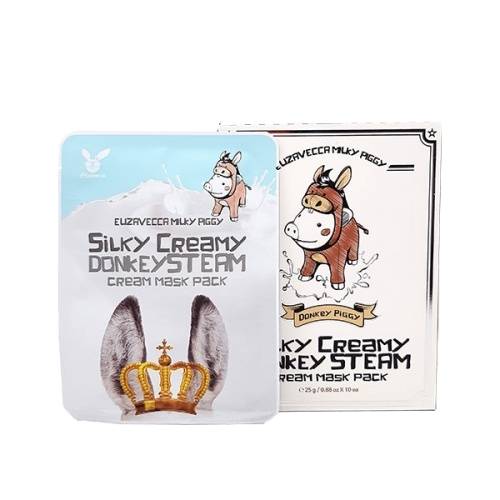 Тканевая маска для лица Elizavecca Silky Creamy Donkey в магазине milli.com.ru