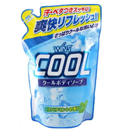 Охлаждающее мыло для тела Nihon с ментолом и ароматом мяты 400мл в магазине milli.com.ru