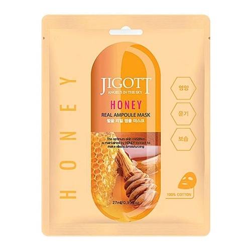 Тканевая маска для лица Jigott Honey Ampoule в магазине milli.com.ru