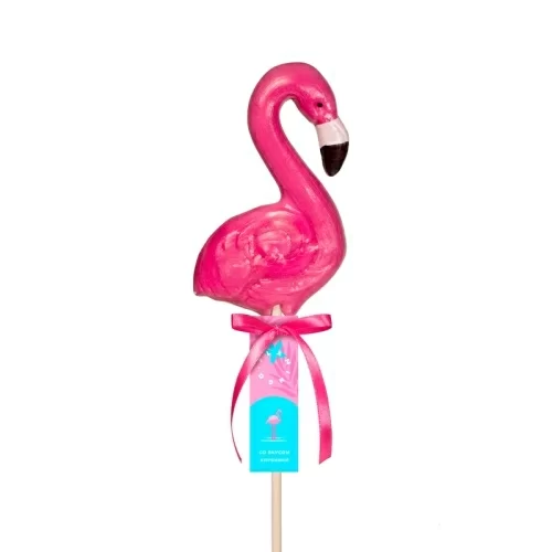 Леденец Sweet Ness Фламинго со вкусом клубники 95г в магазине milli.com.ru