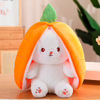 Мягкая игрушка Milli Зайка с сюрпризом морковка 50см 