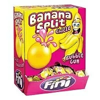 Жевательная резинка Fini банан и клубника 5г 