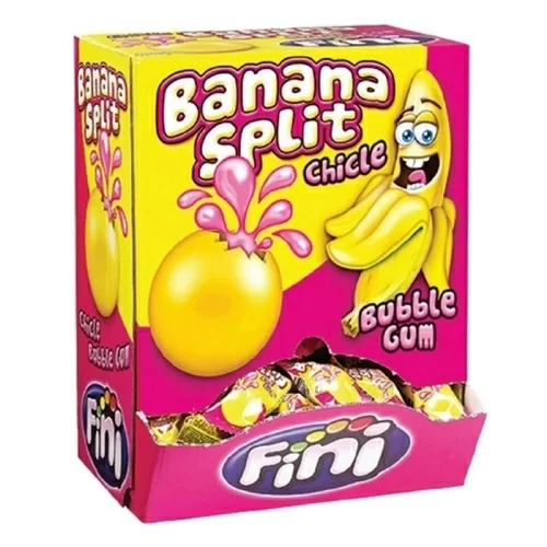 Жевательная резинка Fini банан и клубника 5г в магазине milli.com.ru