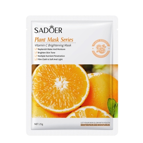 Маска для лица Sadoer SD81808 осветляющая с витамином С в магазине milli.com.ru