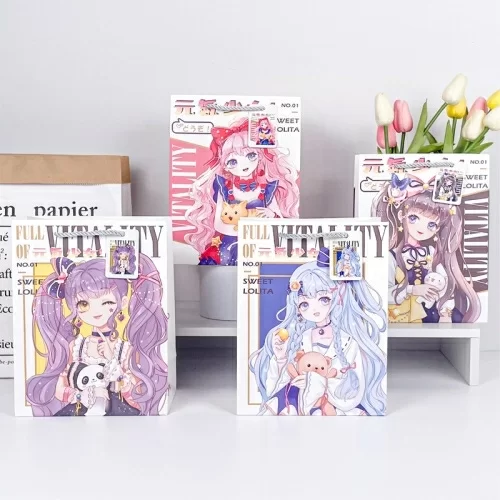 Пакет подарочный Milli Anime Sweet Lolita 32*25 в магазине milli.com.ru
