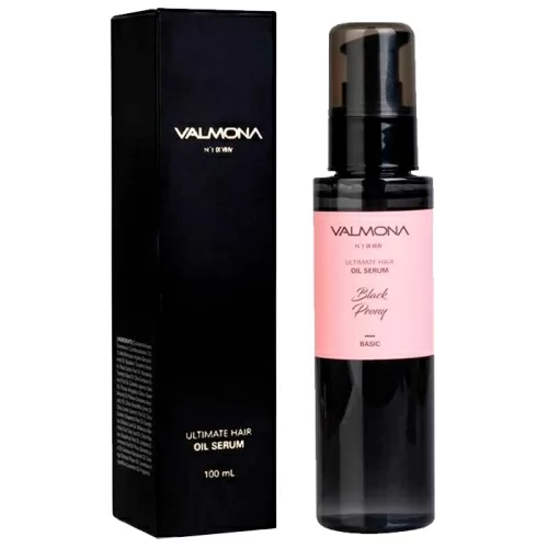 Сыворотка для волос Valmona Черный пион Ultimate Hair Oil Serum Black Peony 100мл в магазине milli.com.ru