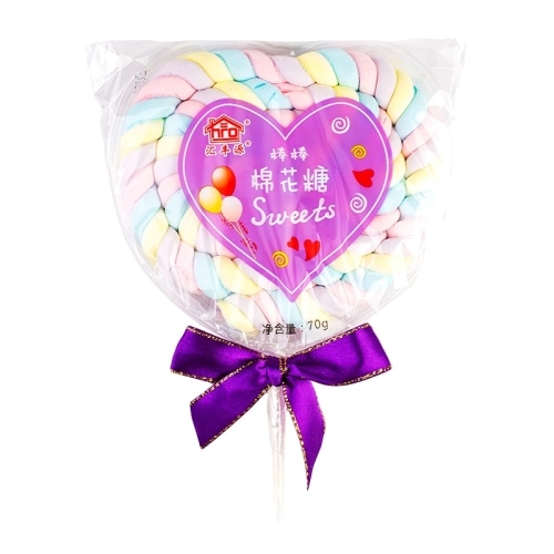 Маршмеллоу Hsbc Sweets сердце 70г в магазине milli.com.ru