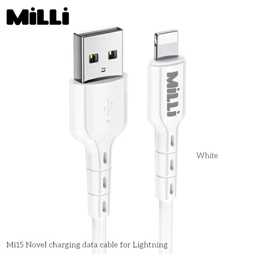 Кабель Lightning Milli Mi15 2.4A 1m в магазине milli.com.ru фото 2