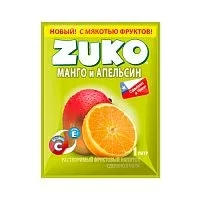 Растворимый напиток Zuko Манго и апельсин 