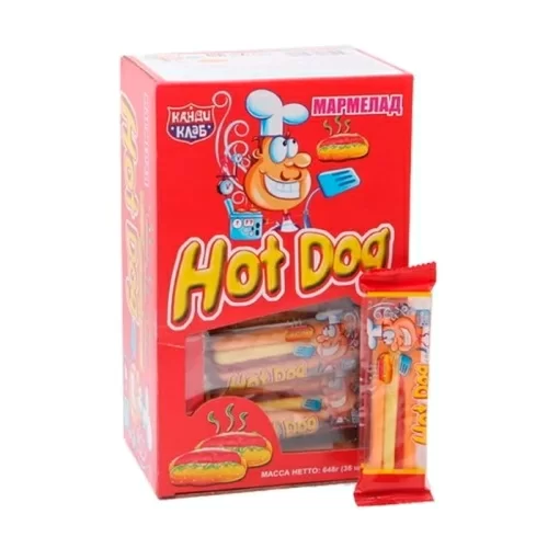 Мармелад Hot Dog 18г в магазине milli.com.ru