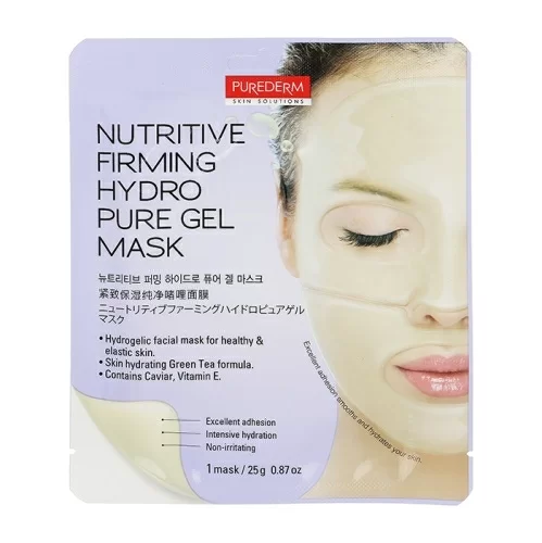 Гидрогелевая маска для лица Purederm Nutritive Firming Hydro Pure Gel в магазине milli.com.ru