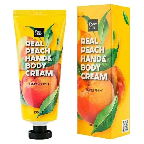 Крем для рук Farm Stay Real Peach 100мл в магазине milli.com.ru