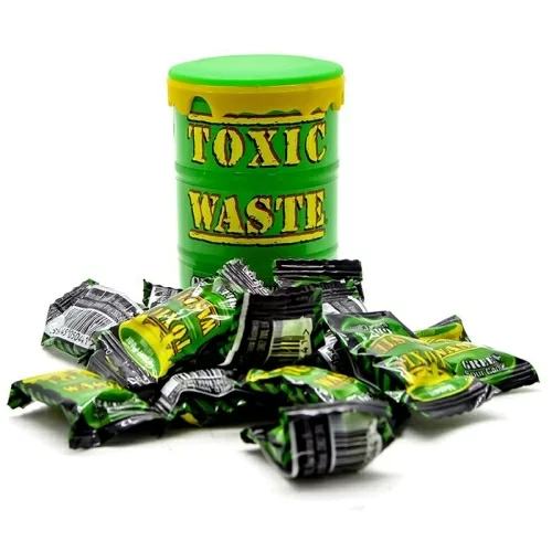 Конфеты Toxic Waste Green в магазине milli.com.ru