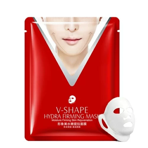 Тканевая маска для лица и линии подбородка Images V-Shape Hydra Firming в магазине milli.com.ru