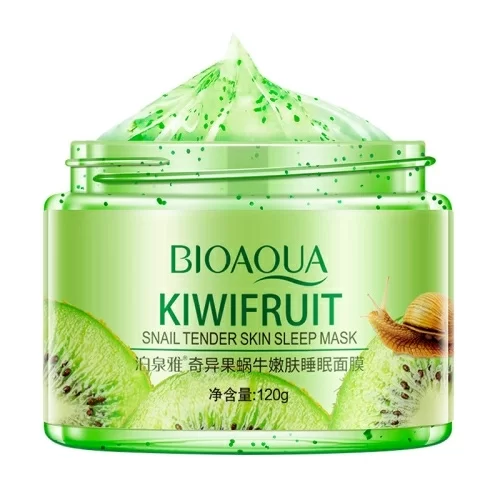 Маска для лица Bioaqua Fruit Kiwi Snail BQY6032 в магазине milli.com.ru