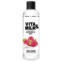Бальзам для всех типов волос Vita&Milk Малина и Молоко 250 мл  