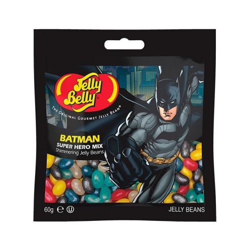 Драже жевательное Jelly Belly Super Hero Batman 60г в магазине milli.com.ru