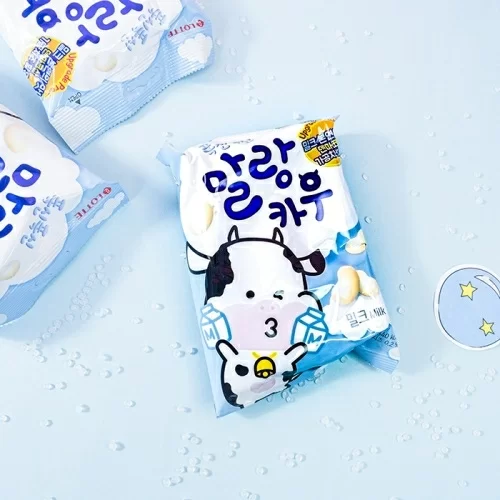 Карамель Lotte Malang Cow Milk 79г в магазине milli.com.ru
