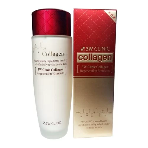Эмульсия для лица 3W Clinic Collagen Regeneration Emulsion 150мл в магазине milli.com.ru