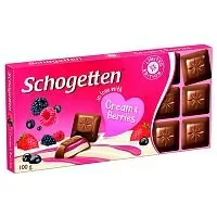Шоколад Schogetten cream and berries 