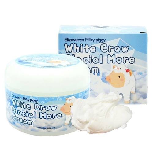 Крем для лица Elizavecca Milky Piggy White Crow Glacial More Cream в магазине milli.com.ru