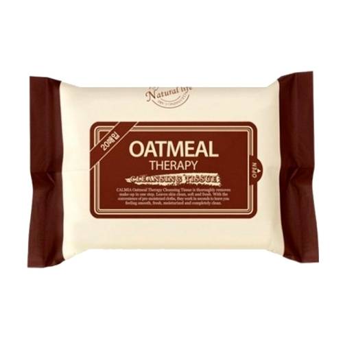 Салфетки очищающие Calmia Oatmeal Therapy в магазине milli.com.ru