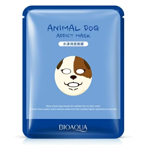 Маска для лица Bioaqua Animal Dog BQY3055 в магазине milli.com.ru