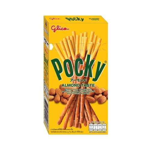 Бисквитные палочки Pocky с миндалем 43,5г в магазине milli.com.ru