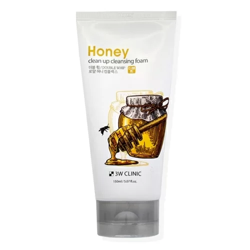 Пенка для умывания 3W Clinic Honey Clean Up 150мл в магазине milli.com.ru