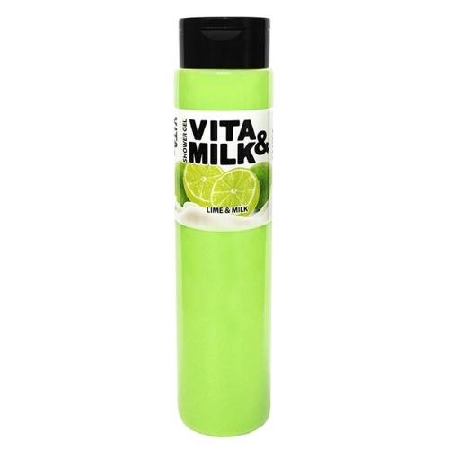 Гель для душа Vita&Milk Лайм и Молоко 350мл в магазине milli.com.ru