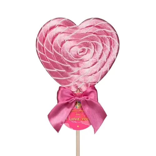 Леденец Sweet Ness сердце со вкусом малины 120г в магазине milli.com.ru