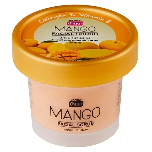 Скраб для лица Banna Mango 100мл в магазине milli.com.ru