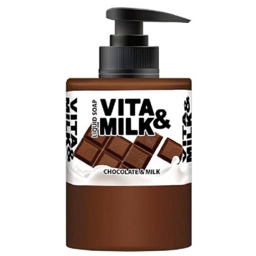 Жидкое мыло Vita&Milk Шоколад и Молоко 300мл в магазине milli.com.ru