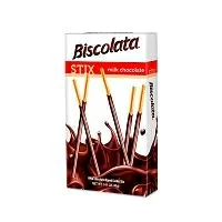 Палочки Biscolata покрытые молочным шоколадом с кокосовой стружкой 32г 