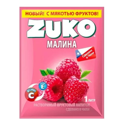 Растворимый напиток Zuko Малина в магазине milli.com.ru