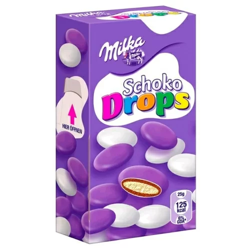 Шоколадное драже Milka Schoco-Drops в магазине milli.com.ru