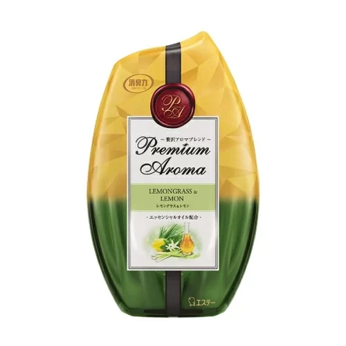 Жидкий освежитель воздуха Shoshu-Riki с освежающим лемонграсс и сочным лимоном 400мл в магазине milli.com.ru