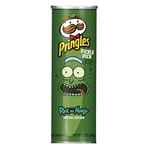 Чипсы Pringles Screamin' Dill Pickle 158гр в магазине milli.com.ru
