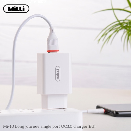 Сетевое зарядное устройство Milli Mi-10 QC3.0 в магазине milli.com.ru фото 4
